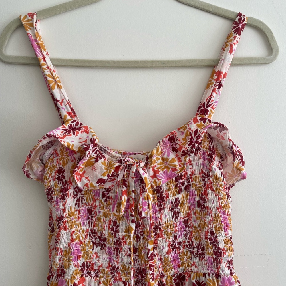 Floral jumpsuit women’s size medium